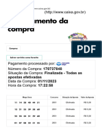 Aposta Mega Sena 01-11