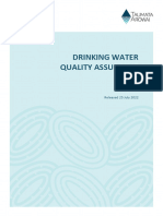 Drinking Water Quality Assurance Rules 2022 Released 25 July 2022