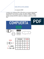 Compuerta Lógica XOR ROA