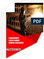 Informe Condiciones Sub-Estanmdar en Minera Caserones