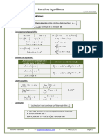 Fonctions Logarithmiques Resume de Cours 2 7