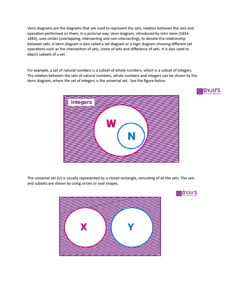 Understanding Venn Diagrams and Sets | PDF | Teaching Methods & Materials