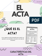 El Acta