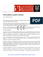Ponctuation A Point Nomme PDF