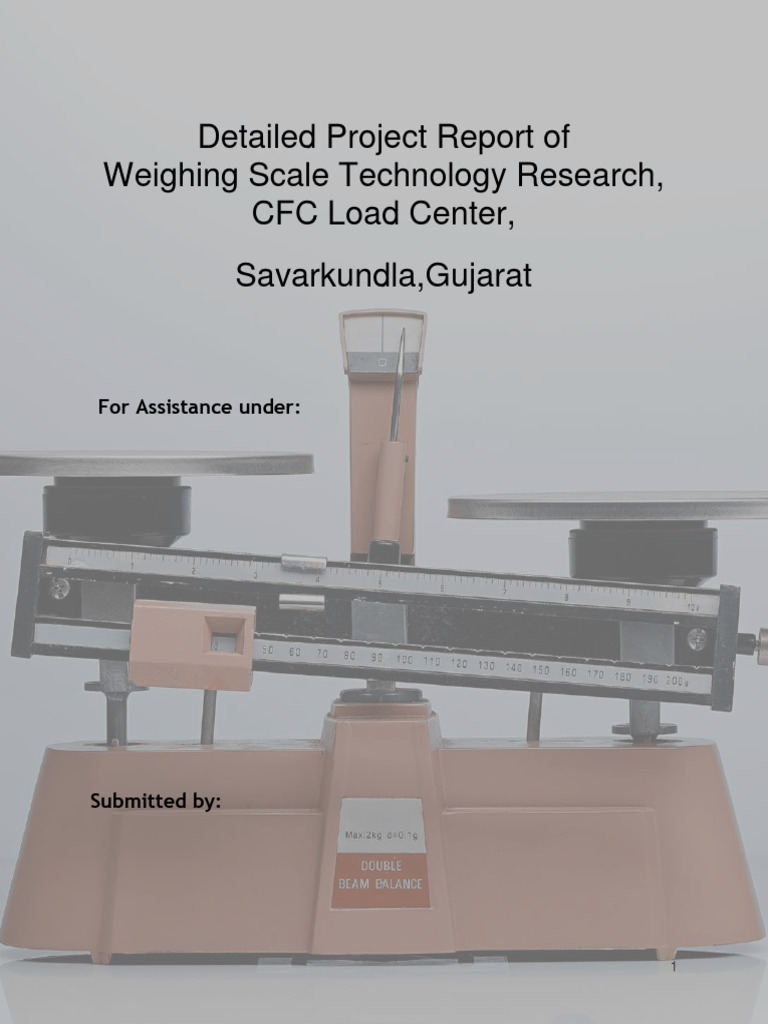 Weighing Scale Tech: Industry Report | PDF | Internet Of Things ...