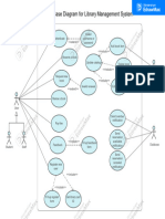 Use Case For Library System