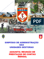 Reunião de Prestação de Contas Mensais - APG 2 SEF