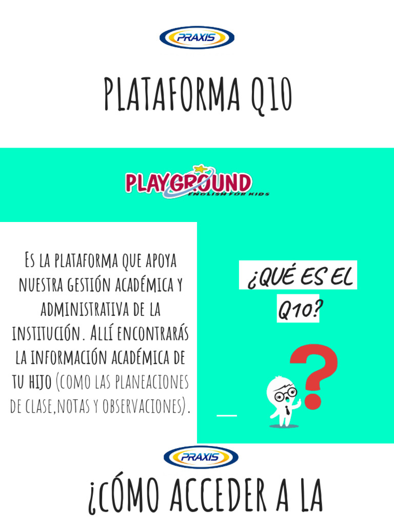 Guía de Acceso a la Plataforma Q10 | PDF | Informática | Software