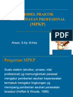 Model Praktik Keperawatan Profesional (MPKP)