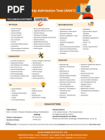 12 Passed Leader Asat Syllabus