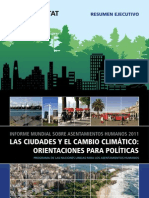 LAS CIUDADES Y EL CAMBIO CLIMÁTICO