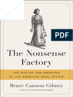Bruce Cannon Gibney - The Nonsense Factory - The Making and Breaking of The American Legal System (2019, Hachette Books) - Libgen - Li
