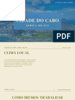 Apresentação - Cúpula Do Clima - Cidade Do Cabo