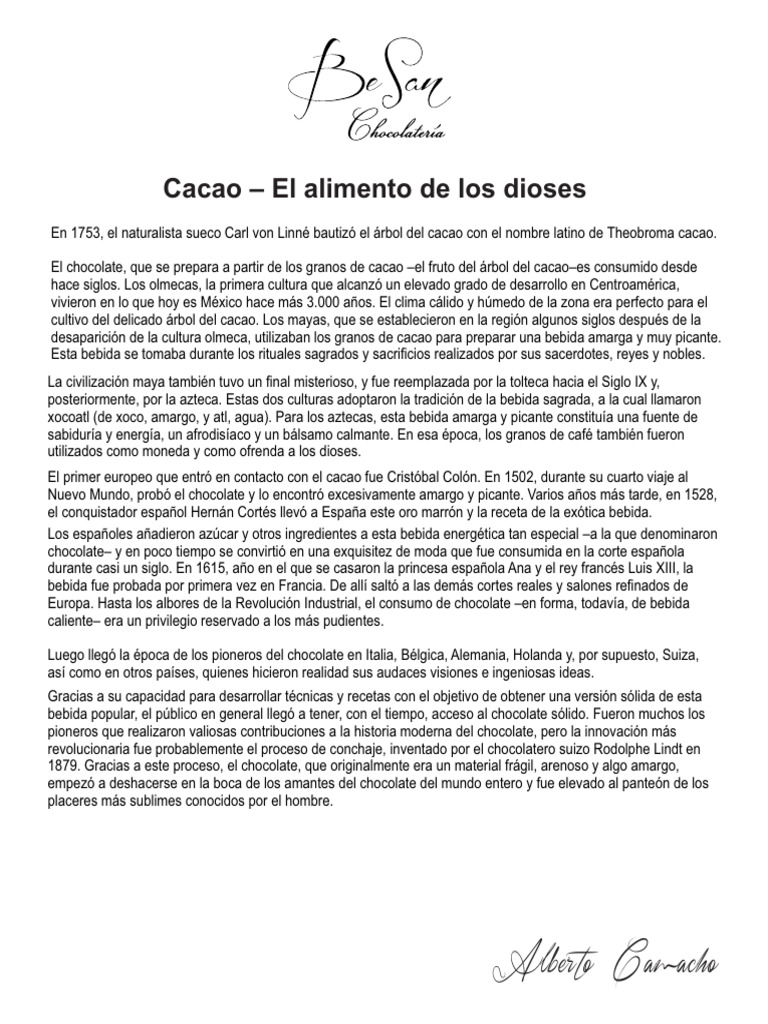 Cacao Pdf Diabetes Chocolate
