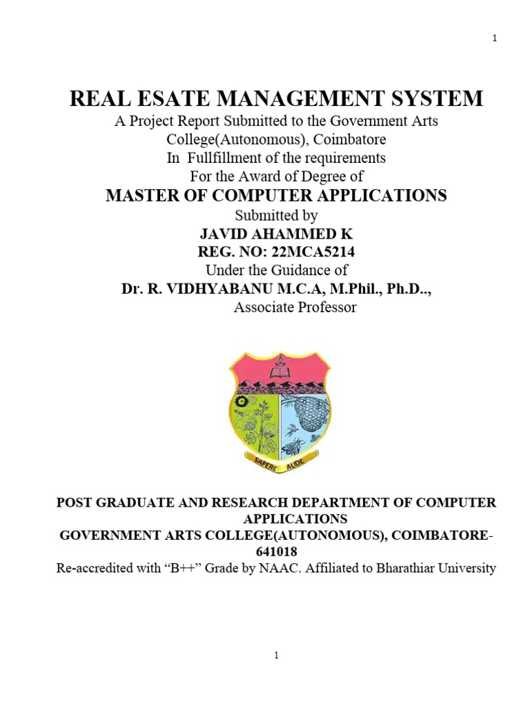 REMS 2.0: Real Estate Management App | PDF | Software Testing | World ...