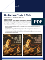 Reiter - The Baroque Violin & Viola, Volume L and LL - Online Usage 2