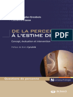 De La Perception A Lestime de Soi Concept Evaluation Et Intervention Questions de Personne French Edition Nader Grosbois Nathalie Fiasse Etc. Z Library