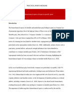 Biomechanical Aspects of Injury in Specific Sports