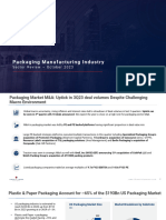 Packaging Manufacturing Industry Report - Revised Version