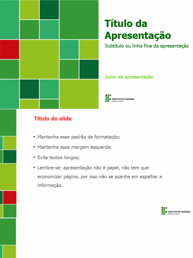 Modelo1 Apresentacao Institucional Pdf