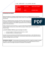 Créative Brief Classique SGBS Pack Jeune A Remplir