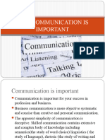 Why Is Communicaytion Important