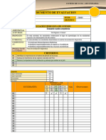 Lista de Cotejo 3° CCSS Unidad 0