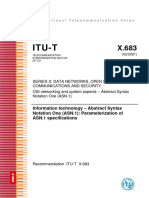 Parameterization of ASN1 Specs T REC X.683 202102