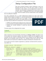 Writing The Setup Configuration File - Python 3.7.4 Documentation