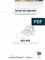 Manual Operacion Mantenimiento Retroexcavadora 3cx 4cx JCB PDF
