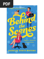 Behind The Scenes - Karelia Stetz-Waters | PDF | Copyright | Books