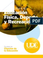 Licenciatura en Educacion Fisica, Deporte y Recreacion.