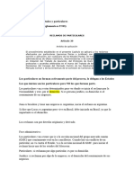 Controversias Entre Estados y Particulares Protocolo de Olivos (Reglamento N 37/03)