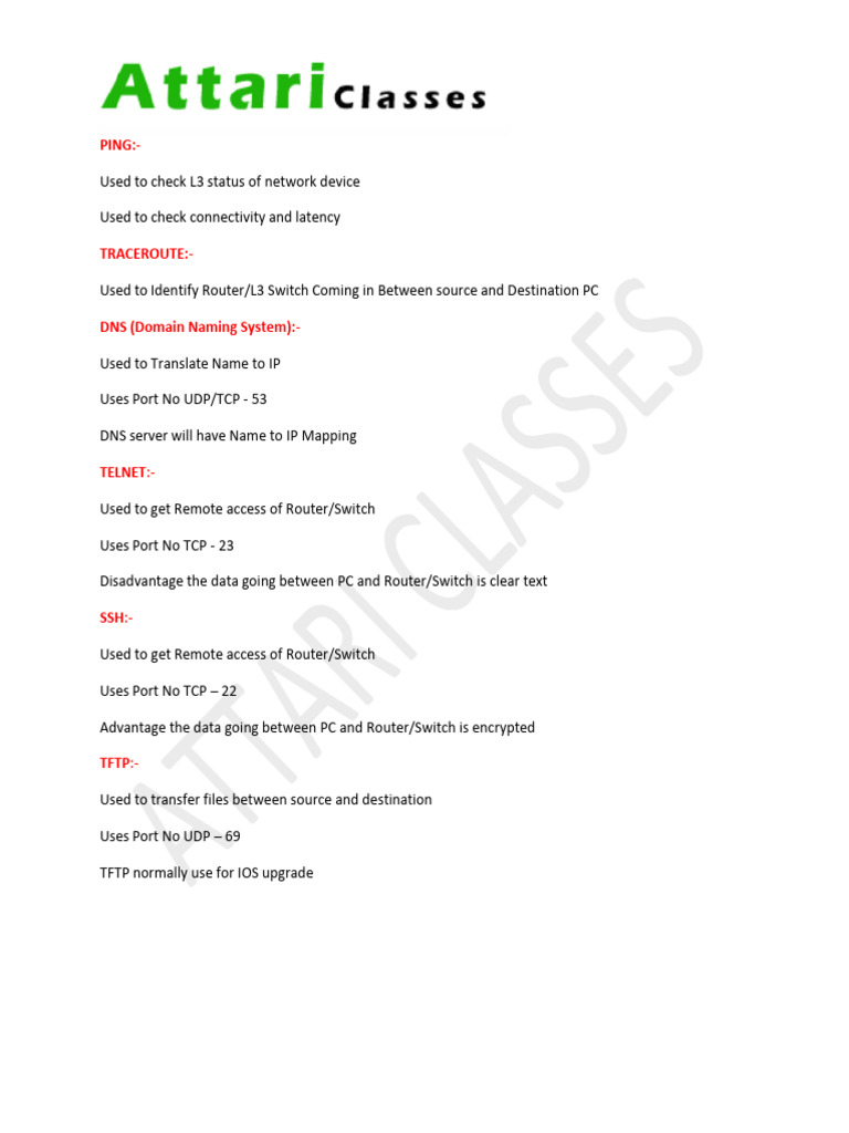 Network Tools & Security Basics | PDF