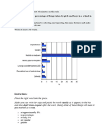 Writing Bar Chart