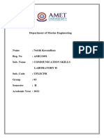 Communication Lab II