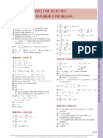 Answers For Odd-Numbered Problems