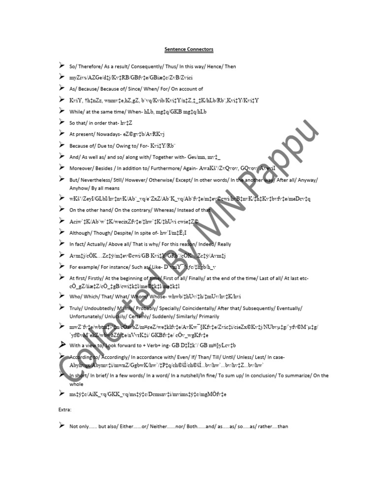 Connectors List | PDF