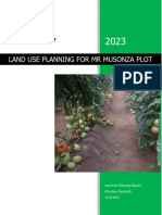 Land Use Plan For MUSONZA Plot