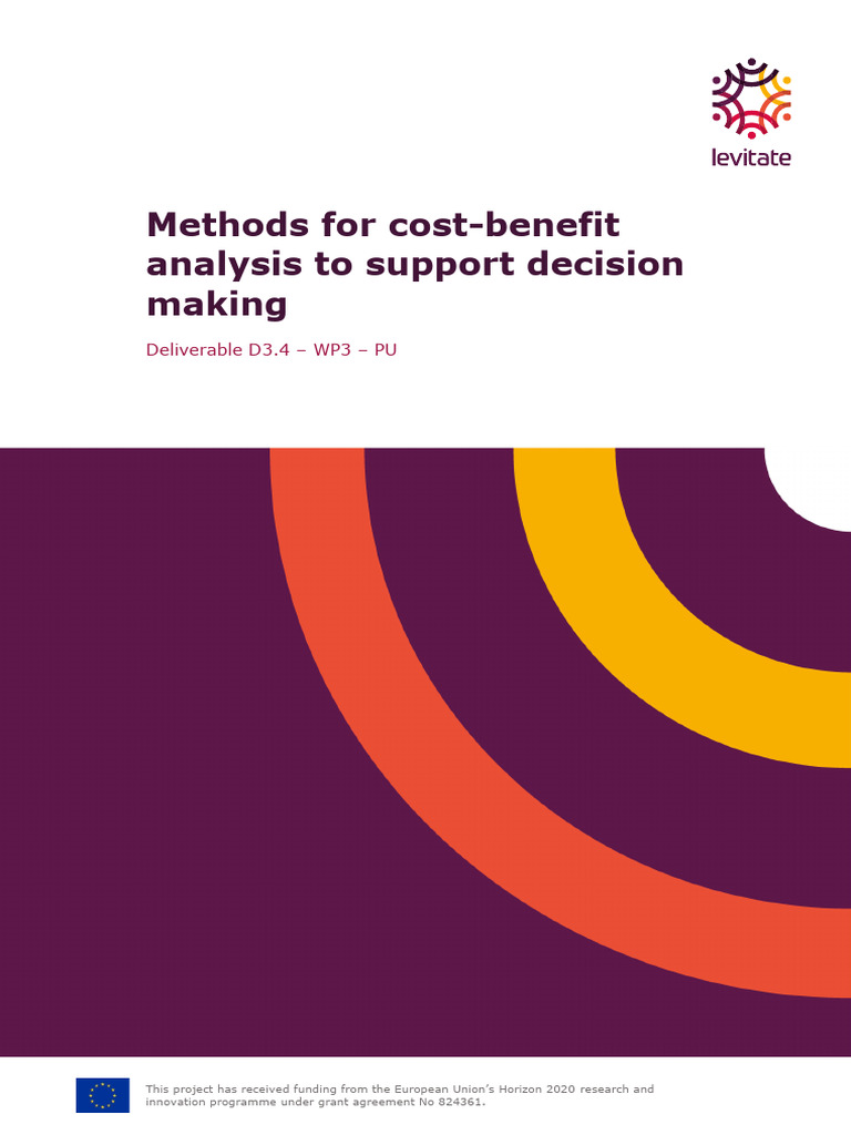Levitate D3.4 Methods For Cost Benefit Analysis To Support Decision