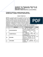 Incidente de Inejecución Derivado de Denuncia de Repetición Del Acto RECLAMADO 2/2022 Quejosa: Adela Martha Lajud Ortega