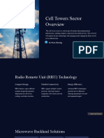 Cell Towers Sector Overview