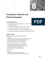 8 - Comparison Reports and Financial Analysis