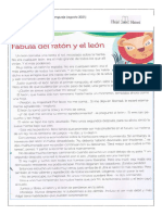 Ejercitación de Prácticas Del Lenguaje 3ero. (Agosto 2021)
