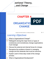 Chapter 4 Organisational Change