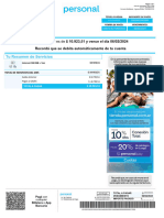 Tu Saldo Total Es de $ 10.923,51 y Vence El Día 06/02/2024 Recordá Que Se Debita Automáticamente de Tu Cuenta