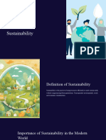 Introduction To Sustainability