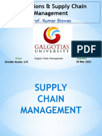 GU Ops & SCM 05 Supply Chain 28.03.2023