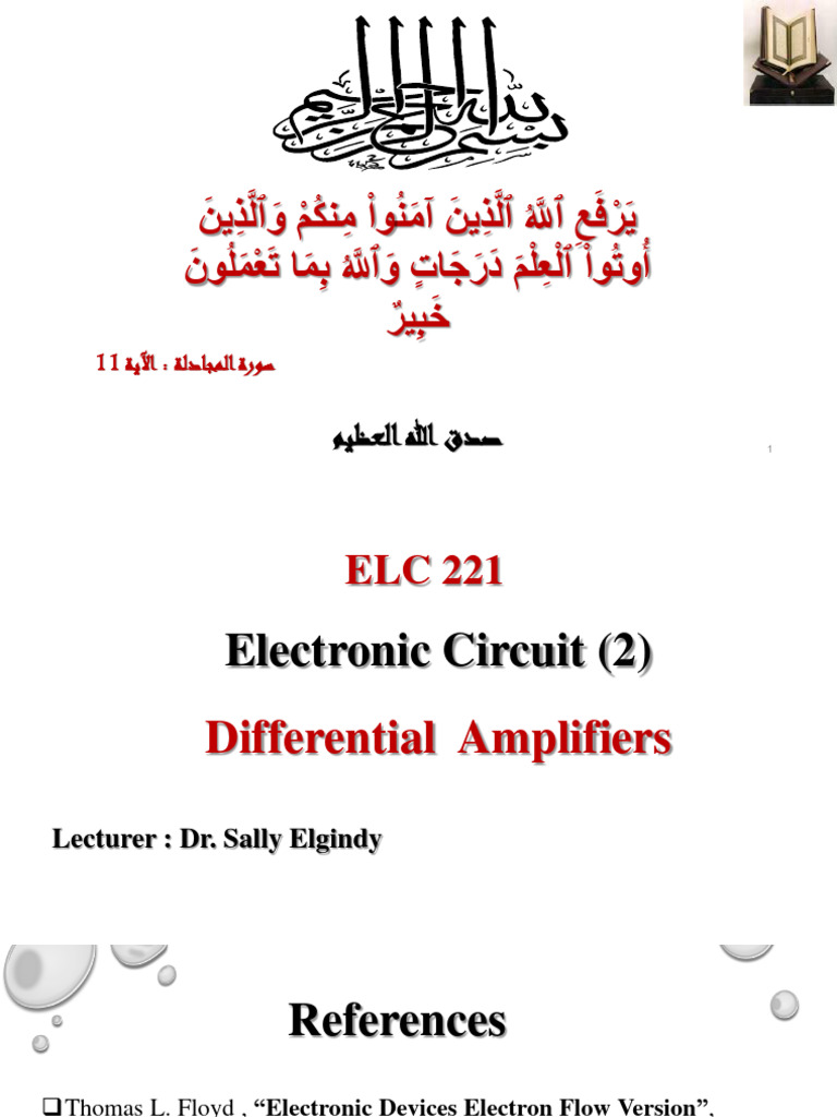 Differential Amplifiers Explained | PDF | Amplifier | Electrical ...