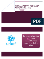 Políticas Hospitalarias para Mejorar La Adaptación Del Niño